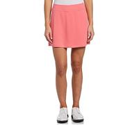 PGA TOUR Women's Airflux 16" Golf Skort with Tummy Control Waistband, Pink Lemonade, S