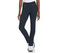 PGA TOUR Women's Motionflux Pull On Pants Golf, Black Iris, Large