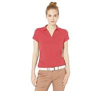 PGA TOUR Women's Standard Airflux Short Sleeve Golf Polo Shirt, Pink Lemonade, XX Large