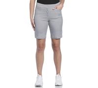 PGA TOUR Women's Stretch360 Golf Short with Comfort Stretch Waistband, Sleet, 8