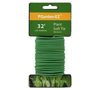 PGarden-EZ Green Soft Twist Tie Tomato Plant Tie TPR Garden Supply, for Supporting Plants and Home Organizing (32.8 feet/10 Meters)