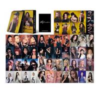 PGAZMCRUM 55Pcs Photocards Collections Song 'My' Karina Giselle Ningning Aespa Photocards Kpop Postcards