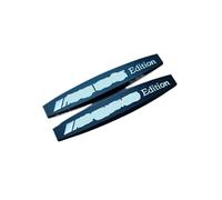 PGBNLPPETW 2pcs 3D AMG Edition Metal Car Emblem Fender Side Doors Blade Badge Sticker Refitting Chrome Black Silver(Matte black)