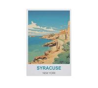 PGCKSK Full Diamond 5D DIY Diamond Painting,Syracuse New York,3D Diamond Embroidery Cross Stitch Mosaic Needle Works(50 x 60 cm/19.68 x 23.62 inches)-GF58