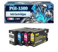 PGI-1500 Ink Cartridges Compatible for Canon Maxify MB2050 Maxify MB2150 Maxify MB2155 Maxify MB2350 Maxify MB2750 Maxify MB2755 Printers, With Chip Large Capacity 2400 Pages (1 Set)