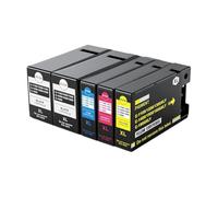 PGI-1500XL Ink Cartridge Compatible For Canon MAXIFY MB2050 | PGI-1500XL/PGI-1500 ink series, works with MB2150 MB2350 MB2750 printers, stable color printing.(2Bk)