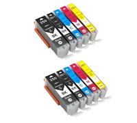 PGI-250 CLI251 Refillable Ink Cartridge Compatible With MG6320 MG7120 MG7520 IP8720 Featuring ARC Chip Pgi250 Pgi 250(10PK)