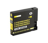 PGI-2500XL PGI-2500 Ink Cartridges Compatible For Canon MAXIFY MB5150 | MB5350 MB5450 IB4050 IB4150 MB5050, XL Capacity(Yellow)