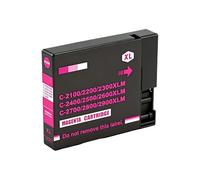 PGI-2500XL PGI-2500 Ink Cartridges Compatible For Canon MAXIFY MB5150 | MB5350 MB5450 IB4050 IB4150 MB5050, XL Capacity(Magenta)