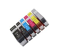 PGI-530 CLI-531 Ink Cartridge Compatible For Canon PIXMA TS8750 TS8751 | 6-color Set, Replacement Cartridge, Photo Printing, Inkjet Supply