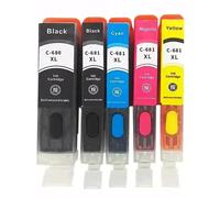 PGI-680 CLI-681 Refill Ink Cartridge With Chip Compatible With TR7560 TR8560 TS6160 TS8160 TS9160 TS706 TS6260 Printers(5Color 1set)