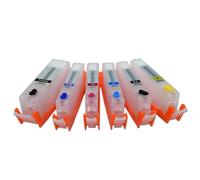 PGI-780 CLI-781 XL Refillable Ink Cartridge Compatible With TS707 TR8570 TS8170 TS8270 TS9170 TS6370 TS8370 TS9570 Printers(PGI-780 6 color)