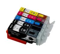 Pgi570xl CLI-571XL Refillable Ink Cartridge With ARC Chip Compatible With MG7752 MG7753 TS8050 TS8051 TS8052 TS8053 Printers(5Color 1set)
