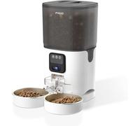 PGID 7L Automatic Pet Feeder with 1080P HD Wide Angle Camera, Smart WiFi Function, App Controlled, Night Vision Feature, Two-Way Audio, Suitable for Cats and Dogs.