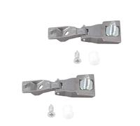 PGKDYC 2Pcs Set L/R Front Outer Door Handle Hinge Repair Kit, Chrome, Compatible with 500 Part Number 51964555 & 51939041