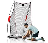 PGL 4×7FT,Football Net,Football Kicking Net,Heavy Rugby Kicking Training Network,Easy-to-Assemble Rugby Practice Equipment,Suitable for Improving The Accuracy of Throwing and Kicking in Rugby