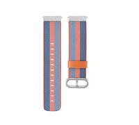 PGLVLZFGFN Bracelet watch Nylon weave Band Wrist Strap 22mm For Asus Vivowatch/For ZENWATCH/For ZENWATCH 2 Watch strap(Oange and blue)