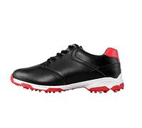 PGM Anti-Skid Waterproof Golf Shoes with Spikes for Men Black