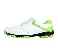 PGM Anti-Skid Waterproof Golf Shoes with Spikes for Men Green