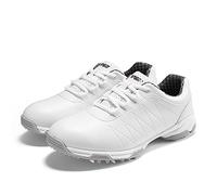 PGM Anti-Skid Waterproof Golf Shoes with Spikes for Women White