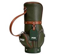 PGM Cross Body Golf Ball Carrier Elastic Tee Bag Pouch for Outdoor Training Olive Drab