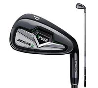 PGM Golf Clubs NSR III Golf Iron #PW Thru Gap Wedge with Graphite Shafts for Right-Handed Golfers - R Flex