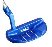 PGM Kids Junior Putter Golf Club Right Handed, Soft Grip Putter with Alignment line for Age 8-12 Blue Green JRTUG006