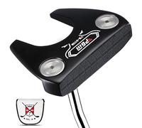 PGM TUG024 CNC-Milled Low-CG Golf Putter with Alignment Line & Oversized Grip - Tungsten Counterweight, Stainless Shaft, Men’s Right-Handed