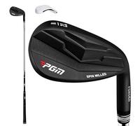 PGM Wedge - 72 Degrees Premium Sand Wedge, Lob Wedge for Men & Women - CNC Textured - Bunker Buster Escape Bunkers and Save Strokes Around The Green-High Loft Golf Club