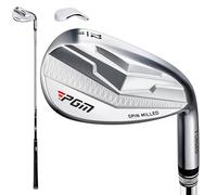PGM Wedge - 72 Degrees Premium Sand Wedge, Lob Wedge for Men & Women - CNC Textured - Bunker Buster Escape Bunkers and Save Strokes Around The Green-High Loft Golf Club