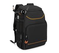 PGmoon Audio Mixer Backpack Compatible with RODECaster Pro/RODECaster Pro II/RC Duo, DJ Mixer Travel Bag Case with Luggage Belt(Patent Design)