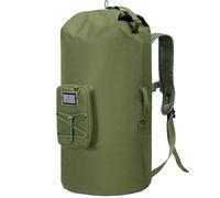 PGmoon Military Duffle Bag, 90L-110L Large Army Duffle Bag with Removable Pocket, Heavy Duty Sea Bag Backpack for Camp, Outdoor or Laundry Bag (Patent Design)