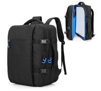 PGmoon Travel Backpack Compatible with Playstation5, Protective Carrying Case Bag for 15.6’’ Laptop, Controllers, Game Discs and More Gaming Accessories (Patent Design)
