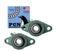 PGN - UCFL204-12 Pillow Block Flange Mounted Bearing 3/4" Inch Bore (2 PCS)