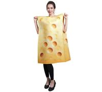 PGOND Adult Cheese Costume Food Funny Halloween Costume