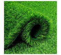 PGPOMEPCPY Artificial Grass Lawn Mat Realistic Plastic Artificial Grass Mat Customized Sizes, 3 * 3m 3 * 4m Outdoor Area Rug For Patio Balcony Garden Yard Landscape Playground(2x2.5m(6.6 * 8.2ft))