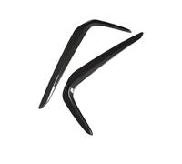 PGQSQVTXF 2pcs Carbon Fiber Texture Front Fog Lights Lamp Strips Cover Trim For 5 Series G30 530liM 2018-2022