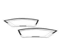 PGQSQVTXF 2pcs For Ford For Escape For Kuga 2013-2019 Rear Fog Light Cover Trim Chrome Car Auto Exterior Accessories