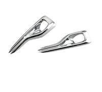 PGQSQVTXF 2Pcs For Ford For Focus For ST-Line 2019 2020 Car Front Foglight Fog Light Lamp Cover Trim Accessories (Silver)