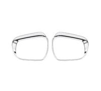 PGQSQVTXF Car Rearview Mirror Rain Eyebrows Protect Frame Cover Trim Stickers For N&issan For NAVARA NP300 2014 2015 2016 2017