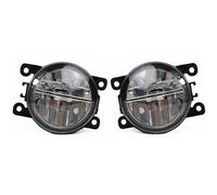 PGQSQVTXF Fog Lamp Assembly Front Bumper Anti Fog Light For Opel For Vauxhall For Astra H G Mk5 VXR 2004-2010(Pair Yellow LED)