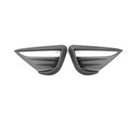 PGQSQVTXF Fog Lamp Spoiler Blade Trim Protective Cover Decoration Sticker Car Accessories For Tesla For Model Y (Matte carbon)