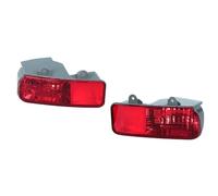 PGQSQVTXF For CRV 2015 2016 Car Rear Tail Bumper Red Reflector Lights Rear Brake Light Fog Lamp No Bulbs Car Rear Light Assemblies(Left and Right)