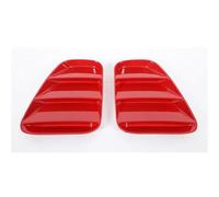PGQSQVTXF For F&iat For Abarth 500 595 695 2016+ Car Rear Tail Light Decorative Panel Cover ABS Piano Black Exterior Accessories 2 Pcs Car Rear Light Assemblies(Red)