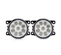 PGQSQVTXF For Jeep For Wrangler JK For Grand Cherokee For Renegade BU LED Fog Light Car Fog Lamp 8000LM 30W White Yellow 12V(9 Led Yellow)