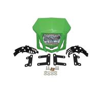 PGQSQVTXF For SUZUKI DRZ RMZ RM 85 125 250 Motorcycle Headlight Fairing Dirt Bike Motocross HeadLamp (Green)