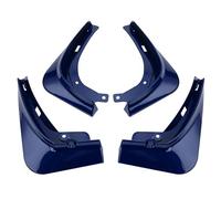 PGQSQVTXF For Tesla For Model 3 For Model Y 2021 Mudguards Splash Guards Fender Matte Black Carbon Fiber Look ABS 4Pcs/Set Car Mud Flaps(Model 3 Blue)