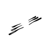 PGQSQVTXF For VW For Golf 8 MK8 2020-2022 Car Glossy Black Front Bumper Fog Light Lower Grille Frame Spoiler Splitter (1)