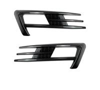 PGQSQVTXF Front Bumper Splitter Canards Fog Light Lamp Cover Trim Accessories For VW For Golf 7 2014 2015 2016 (Carbon)