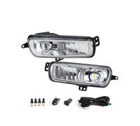 PGQSQVTXF LED Car Front Bumper Fog Lamp White Headlight Daytime Running Light For F&ord For Focus MK3 2015 2016 2017 2018(A Set Fog Lamp)